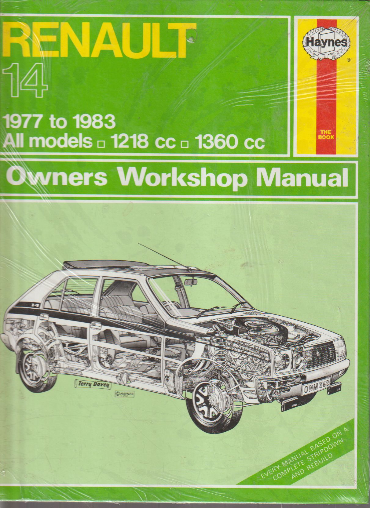 Renault 14 1977-1983 Haynes Workshop Manual 0362