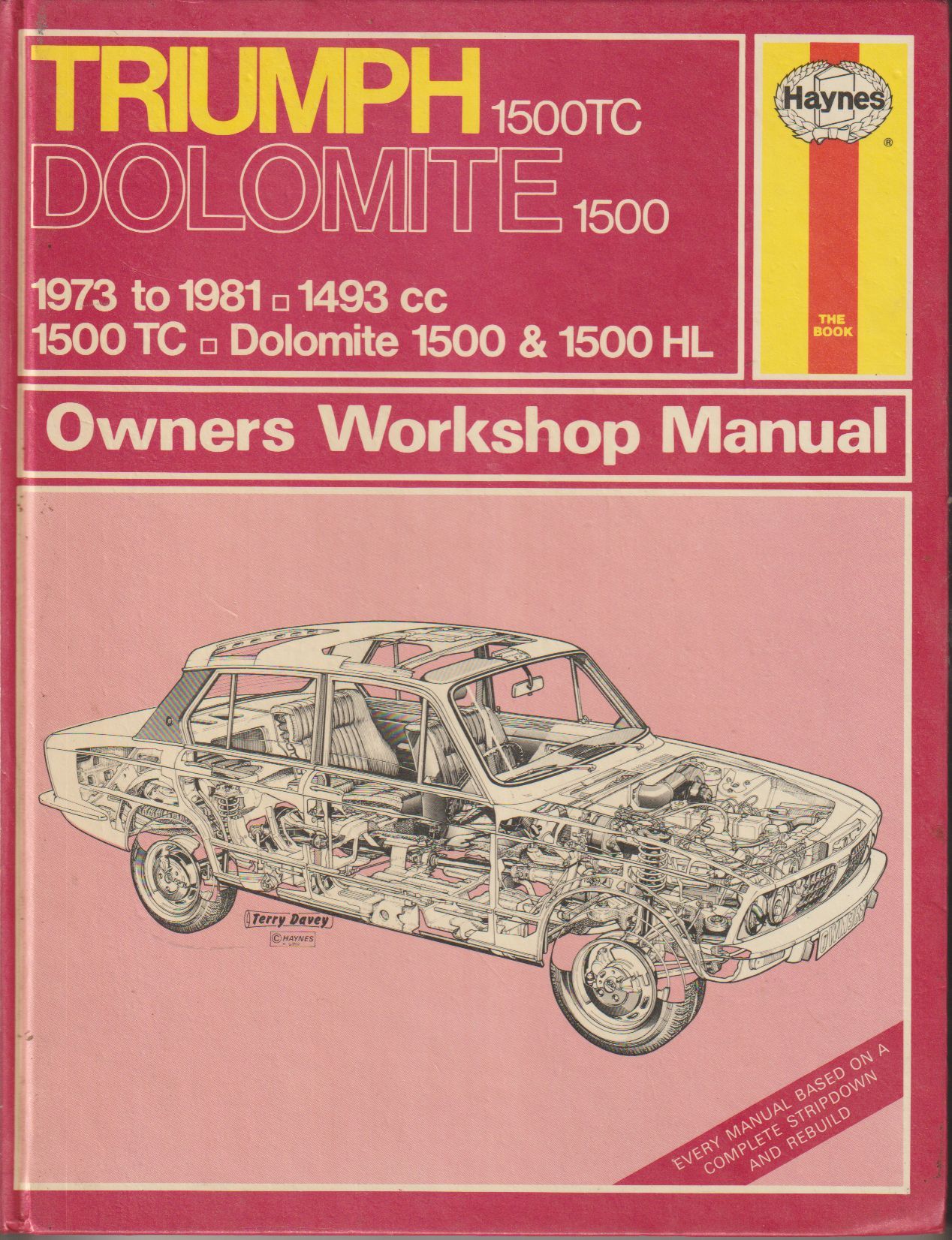Triumph 1500TC & Dolomite 500 1973 - 1981 Haynes Owners Worksho