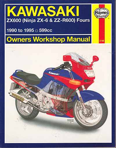 Kawasaki ZX600 (ZZ-R600 AND NINJA ZX-6) Fours 1990 - 1995 Owners