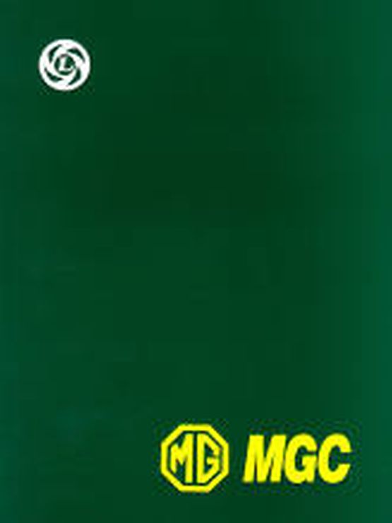 MG MGC Factory Workshop Manual: , AKD 7133 AKD7133