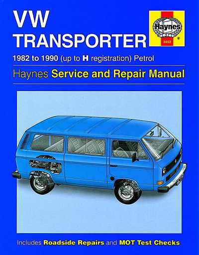VW Transporter (82-90) Water Cooled Haynes Service and Repair M