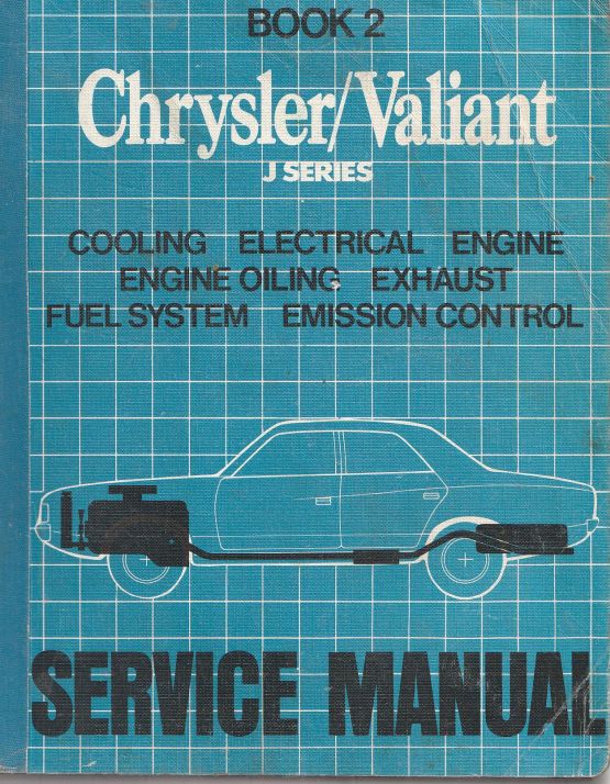 Chrysler / Valiant J Series Service Manual (Book 2), 3887852