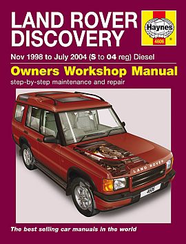 Land Rover Discovery Diesel Service and Repair Manual: 1998 to 2