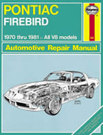 Pontiac Firebird 1970-81 Owner's Workshop Manual (USA service an