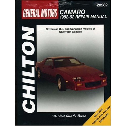 Chevrolet Camaro 1982-92 Repair Manual (Total Car Care) 28282