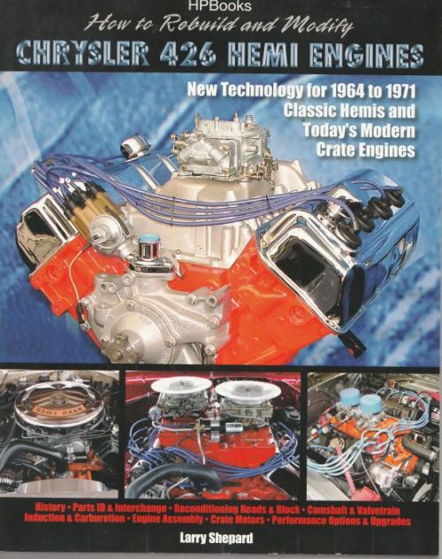 How to Rebuild & Modify Chrysler 426 Hemi Engine Larry Shepard