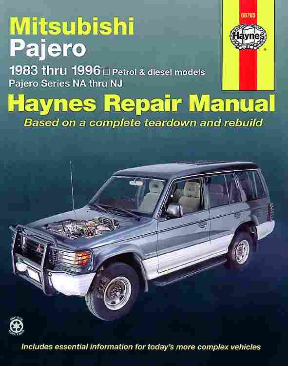 Mitsubishi Pajero Australian Automotive Repair Manual: 1983-1996