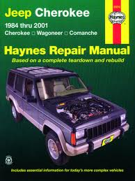 Jeep Cherokee Wagoneer and Comanche 1984 - 2001 WSM 50010