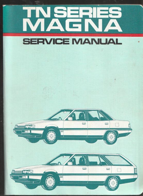 Mitsubishi Magna TN Series Service Manual Inc 1988 Specificati