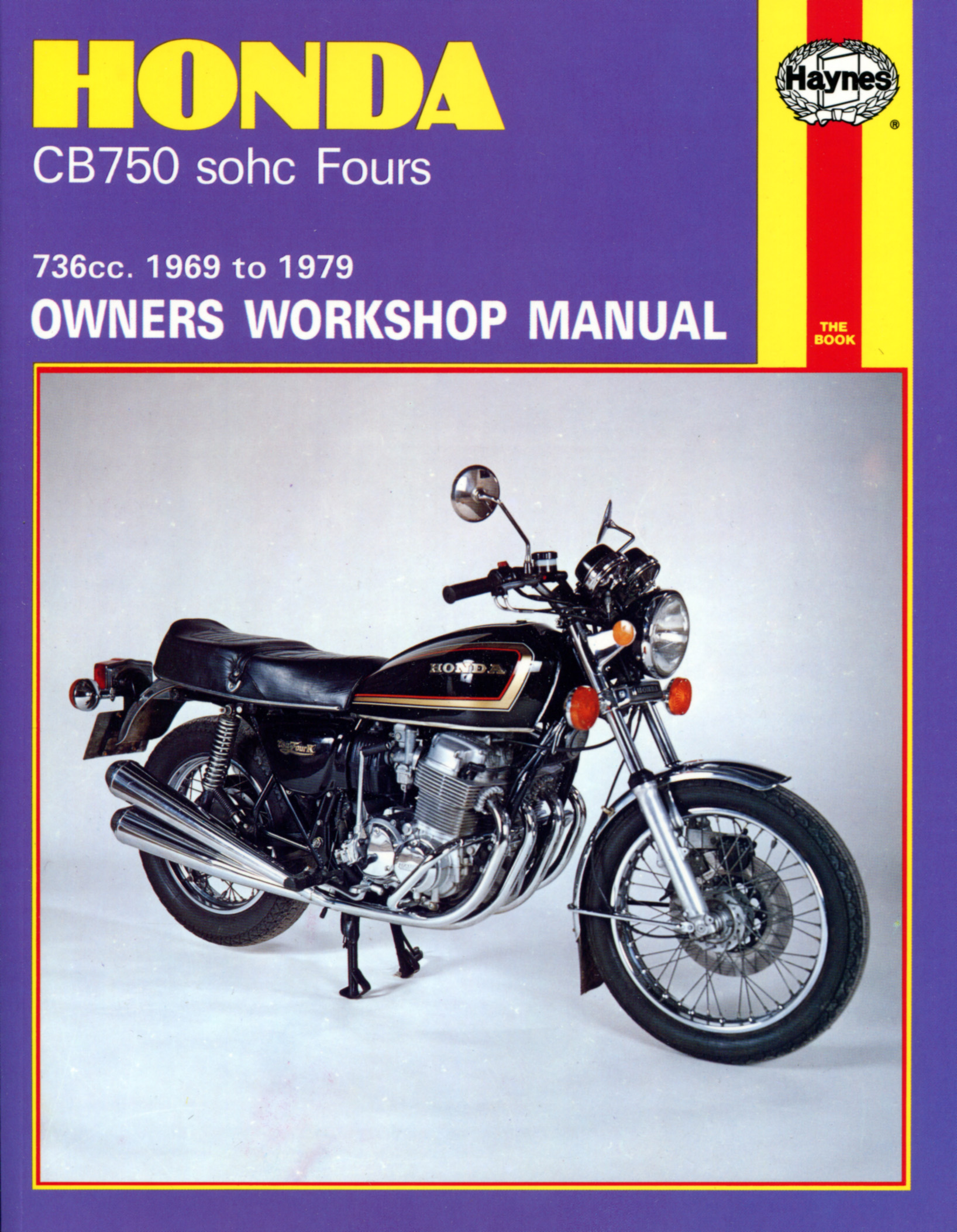 Honda cb750 restoration book