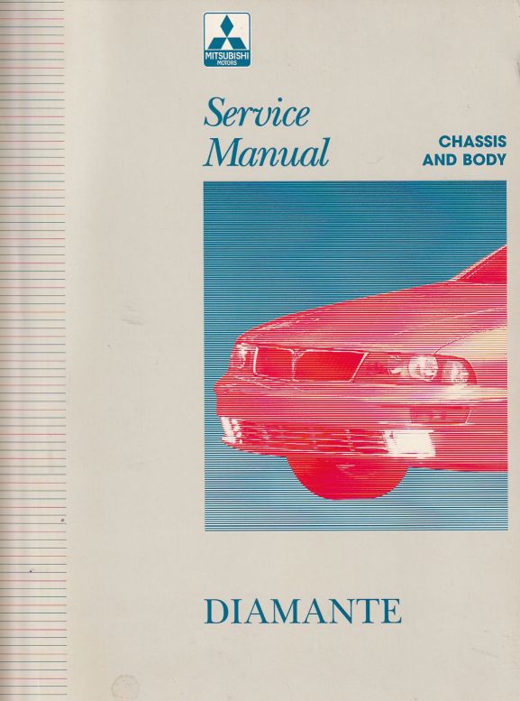 Diamante Service Manual Volume 1, Chassis & Body, Engine & Tran