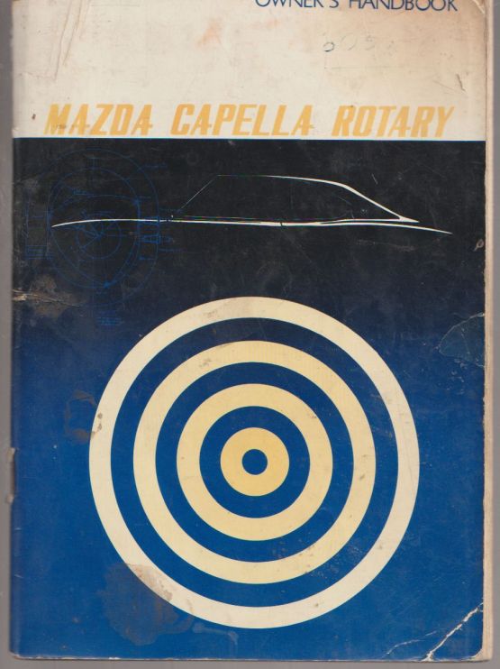 Mazda Capella Rotary Owners Handbook