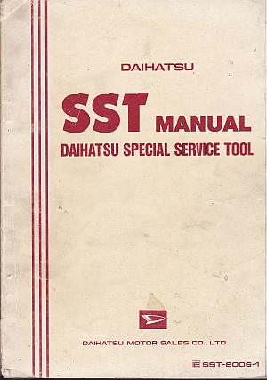 Daihatsu Special Service Tool Manual SST-8006-1