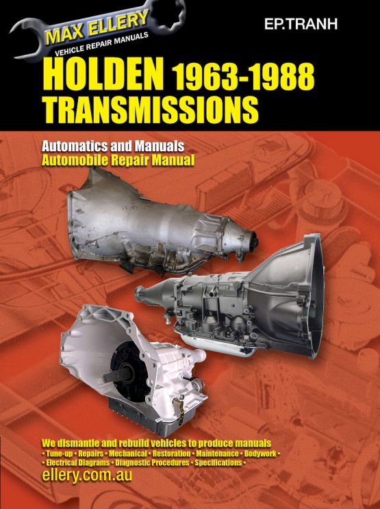 Holden Transmissions (Automatic & Manual) 1963 - 1988