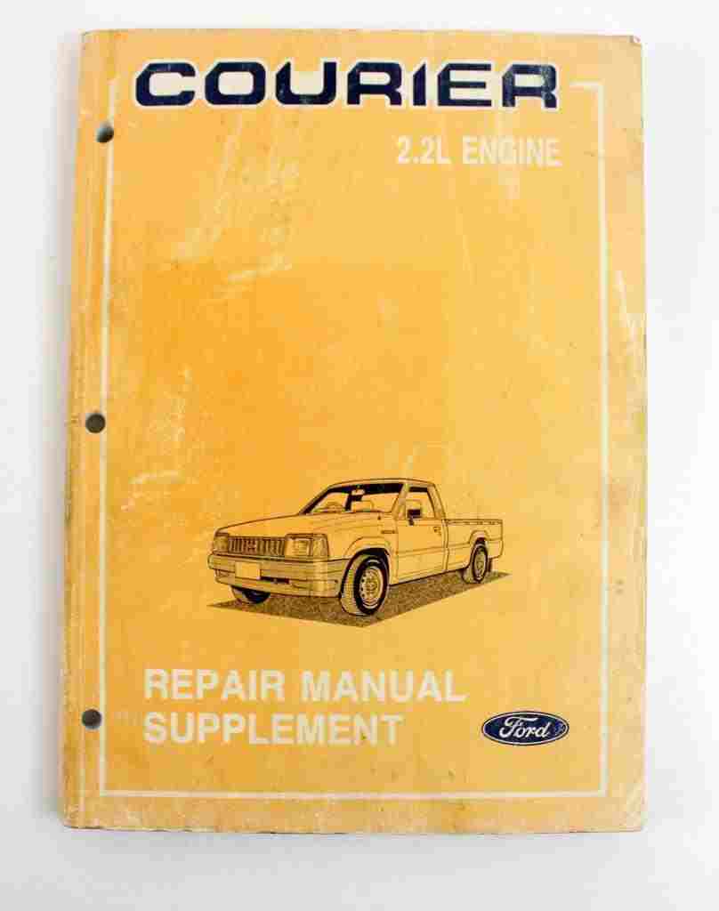 Ford Courier 2.2 Engine Supplement 1987 - 1988 F127-10-871