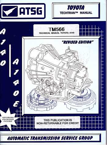toyota transmission repair book #2