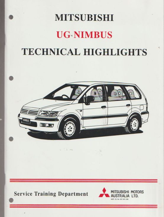 Mitsubishi UG Nimbus Technical Highlights