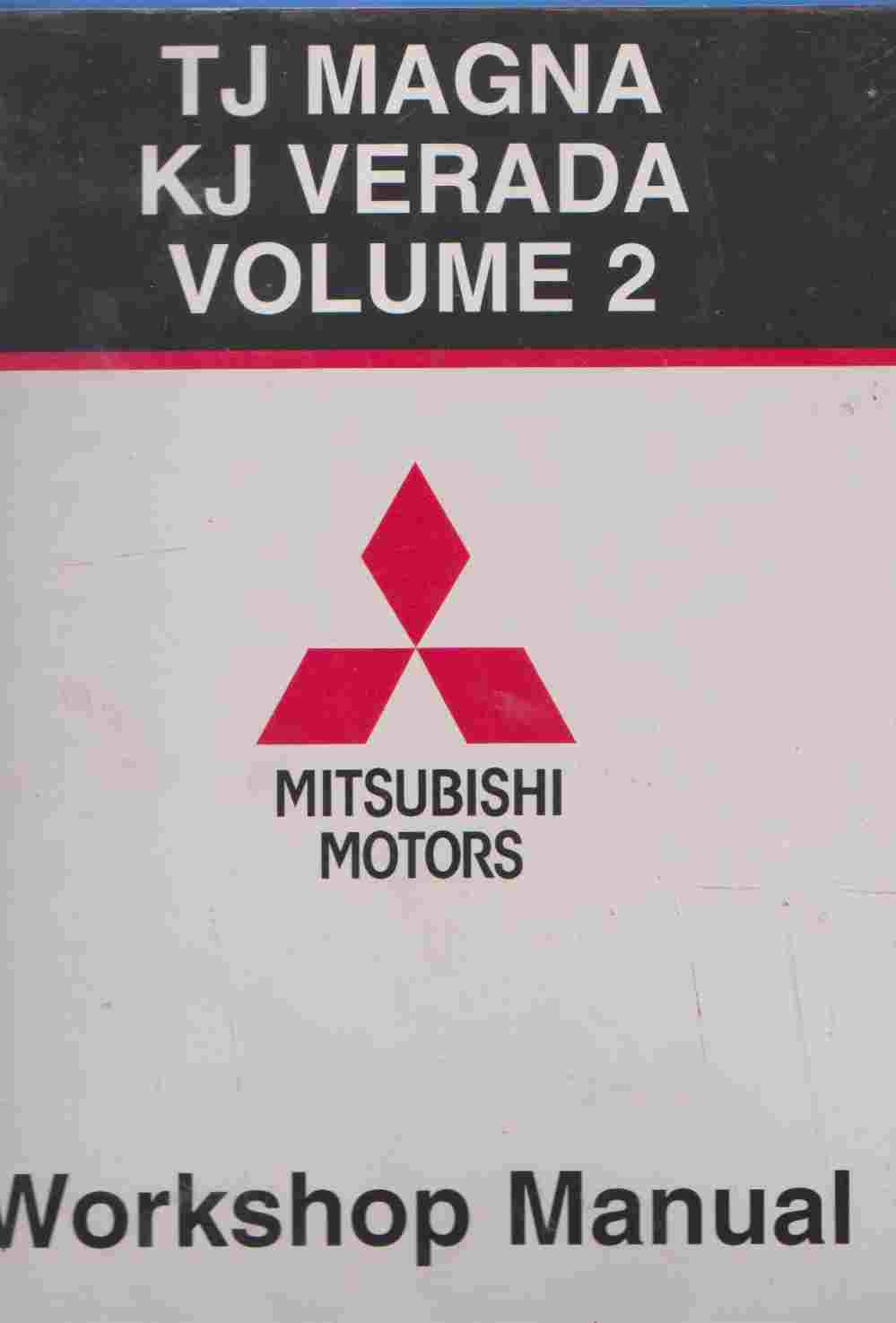 Mitsubishi TJ-KJ Series Magna / Verada / Diamanta Workshop Manua