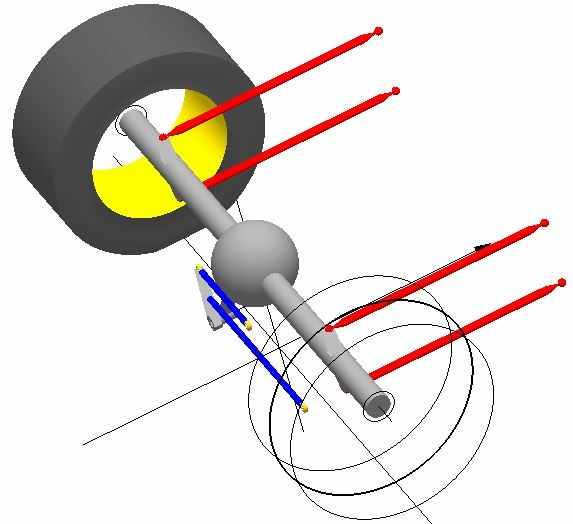 Woblink linkage Live axle or deDion 3 or 4 trailing links
