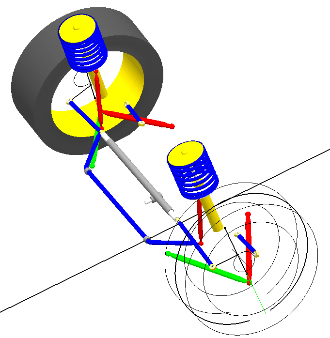 Dual-axis
              strut [Front] As used on Renault Megane and Honda Civic