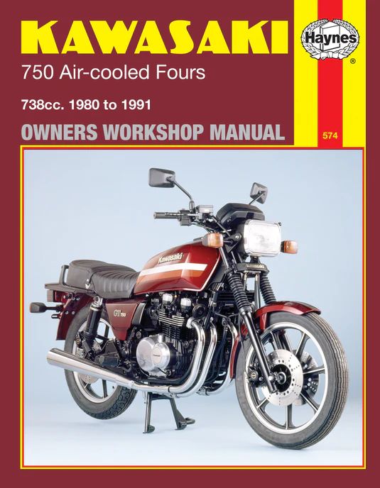 Kawasaki 750 Air-Cooled Fours Owners Workshop Manual : 1980-91