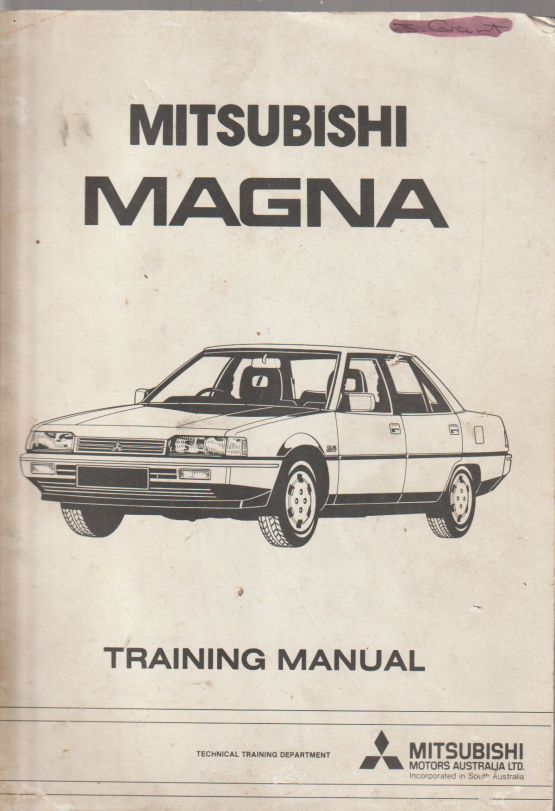Mitsubishi Magna Training Manual