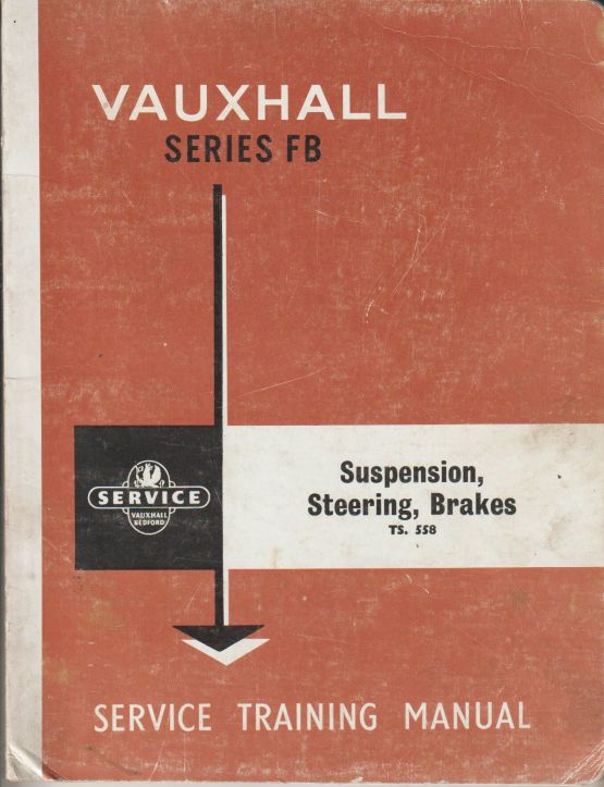Vauxhall Series FB Service Training Manual Suspension, S